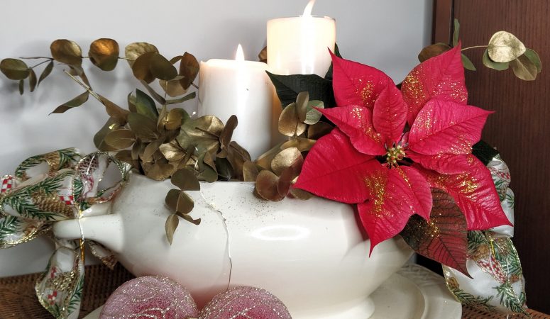 Como HACER UN CENTRO DE MESA NAVIDEÑO